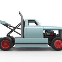 Big Rig Racing Semi truck Scale 1:25 - Thumbnail 17