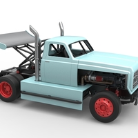 Big Rig Racing Semi truck Scale 1:25 - Thumbnail 19