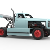 Big Rig Racing Semi truck Scale 1:25 - Thumbnail 20