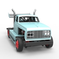 Big Rig Racing Semi truck Scale 1:25 - Thumbnail 21