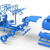 Big Rig Racing Semi truck Scale 1:25 - Thumbnail 25