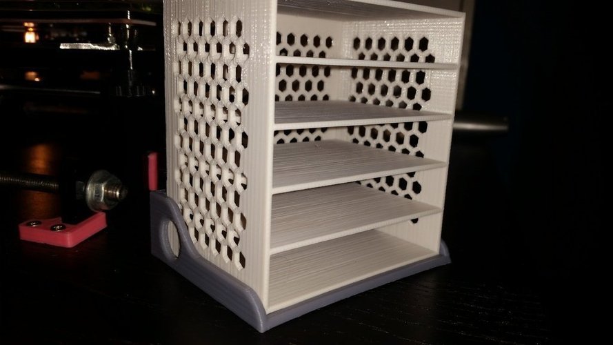 3D Printed Wall-mount organizing drawers by Andreas Flip