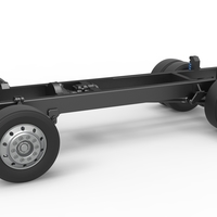 Chassis of Big Rig Racing Semi truck Scale 1:25 - Thumbnail 1