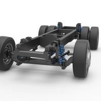 Chassis of Big Rig Racing Semi truck Scale 1:25 - Thumbnail 4