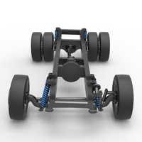 Chassis of Big Rig Racing Semi truck Scale 1:25 - Thumbnail 6