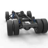 Chassis of Big Rig Racing Semi truck Scale 1:25 - Thumbnail 8