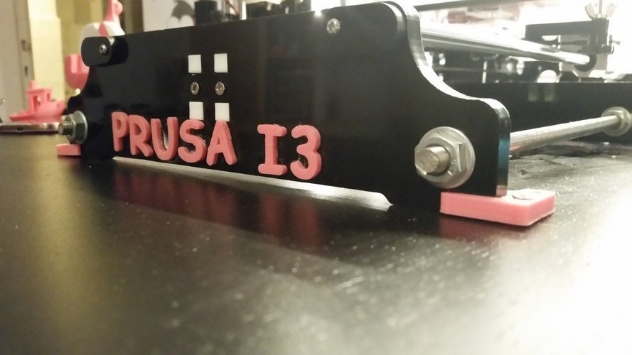 Prusa i3 lock to Table bracket 3D Print 57678
