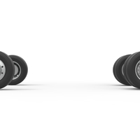 Wheel Set of Big Rig Racing Semi truck Scale 1:25 - Thumbnail 4