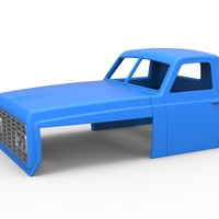 Cab of Big Rig Racing Semi truck Scale 1:25 - Thumbnail 1