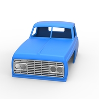 Cab of Big Rig Racing Semi truck Scale 1:25 - Thumbnail 4