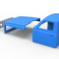 Cab of Big Rig Racing Semi truck Scale 1:25 - Thumbnail 15