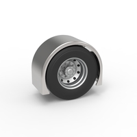 Semi truck Rear fenders Set 3 Scale 1:25 - Thumbnail 5