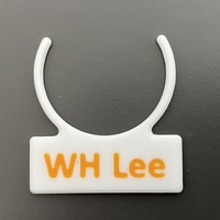 Reusable Bottle Neck Name Tag - Thumbnail 5