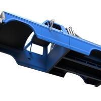 Shell of Vintage Monster Truck V5 Scale 1:25 - Thumbnail 3