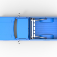 Shell of Vintage Monster Truck V5 Scale 1:25 - Thumbnail 9