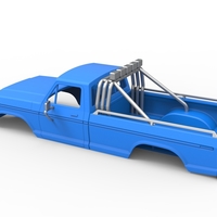 Shell of Vintage Monster Truck V5 Scale 1:25 - Thumbnail 10