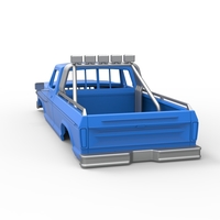 Shell of Vintage Monster Truck V5 Scale 1:25 - Thumbnail 11