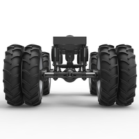 Chassis of Vintage Monster Truck with double wheels 1:25 - Thumbnail 5