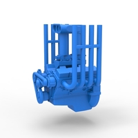 Engine V8 for Vintage Monster truck Scale 1:25 - Thumbnail 1