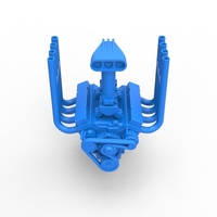 Engine V8 for Vintage Monster truck Scale 1:25 - Thumbnail 5