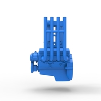 Engine V8 for Vintage Monster truck Scale 1:25 - Thumbnail 7