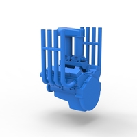 Engine V8 for Vintage Monster truck Scale 1:25 - Thumbnail 8