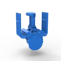 Engine V8 for Vintage Monster truck Scale 1:25 - Thumbnail 9