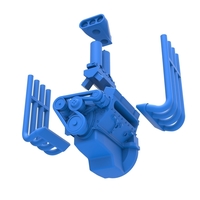 Engine V8 for Vintage Monster truck Scale 1:25 - Thumbnail 13