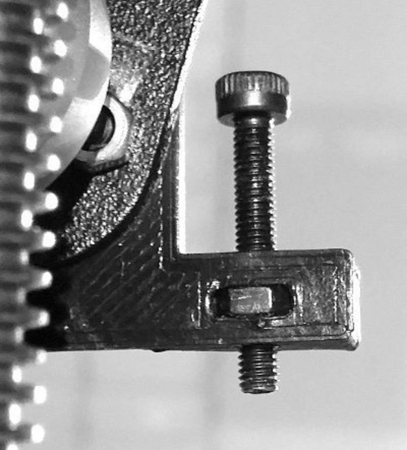 Z endstop w/Captive Nut for MTW MiniMax printer