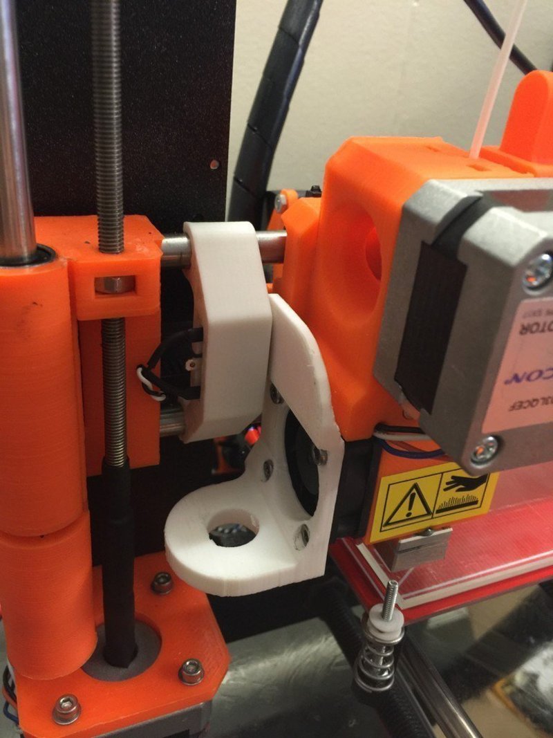 auto bed leveling sensor mount for original prusa i3