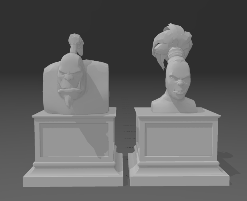Busts - World of Warcraft - Orcs