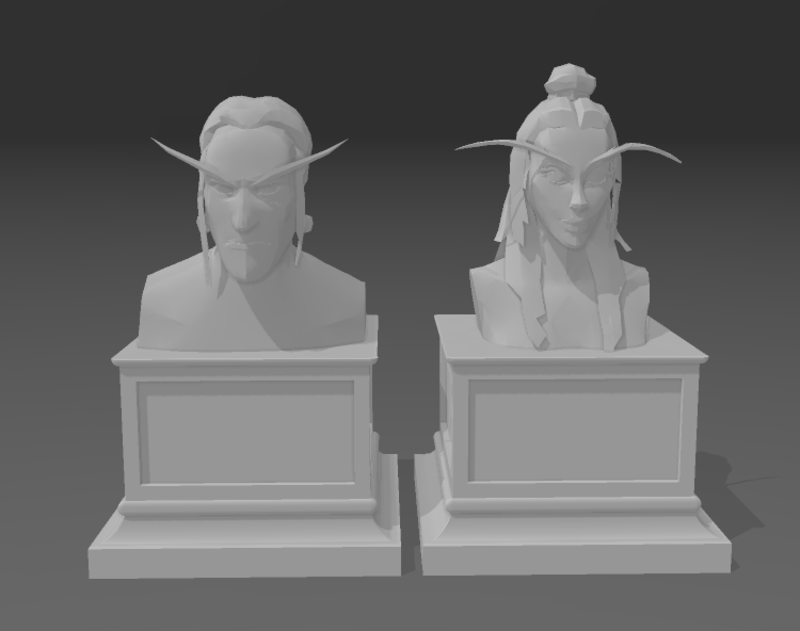 Busts - World of Warcraft - Nightbornes