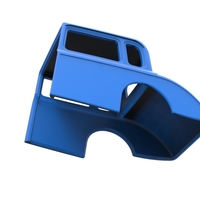 Shell of New Zealand Modified stock car Scale 1:25 - Thumbnail 3