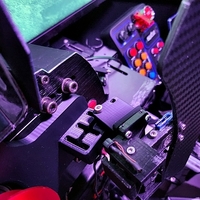 Fanatec Bracket for my Push-Pull Paddle Shifter and 4-Way switch - Thumbnail 2