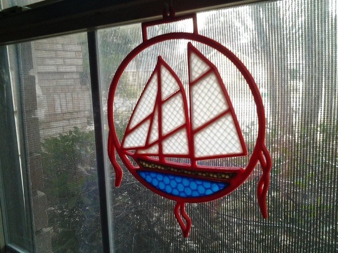 Lantern Ship 3D Print 57786
