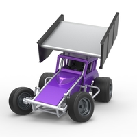 New Zealand Modified stock car while turning 1:25 - Thumbnail 5