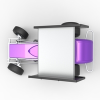 New Zealand Modified stock car while turning 1:25 - Thumbnail 9