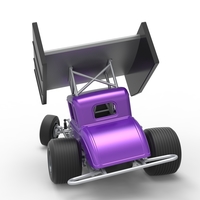 New Zealand Modified stock car while turning 1:25 - Thumbnail 12