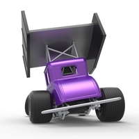 New Zealand Modified stock car while turning 1:25 - Thumbnail 13