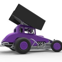 New Zealand Modified stock car while turning 1:25 - Thumbnail 17