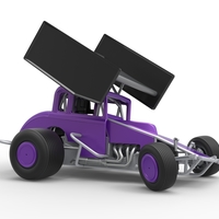 New Zealand Modified stock car while turning 1:25 - Thumbnail 21