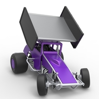 New Zealand Modified stock car while turning 1:25 - Thumbnail 22