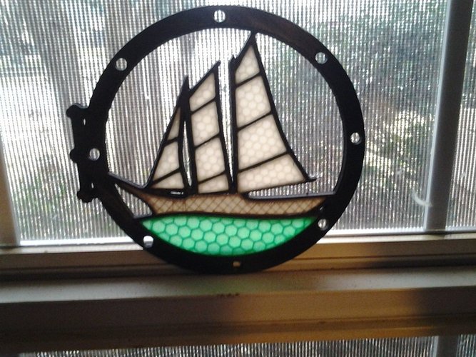 Porthole View 3D Print 57788