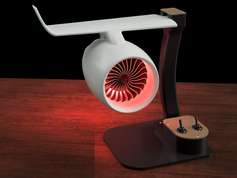 USB Desktop Turbofan