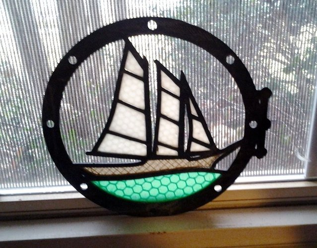 Porthole View 3D Print 57789