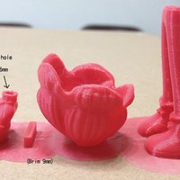 Small ECO Dress of music player (Pinky Style) 3D Printing 57796