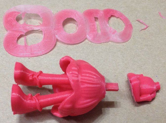ECO Dress of music player (Pinky Style) 3D Print 57797