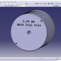 Seiko 28,5 dial feet installation tool - Thumbnail 2