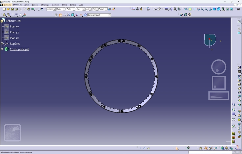 Seiko SKX007 GMT chapter ring