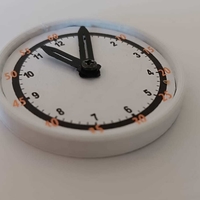 Small EduClock - Fun Learning Time 3D Printing 578130